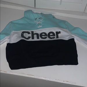 New girls Cheer sweatshirt from Justice size 12